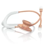 Mdf acoustica stethoscope - rose gold & white