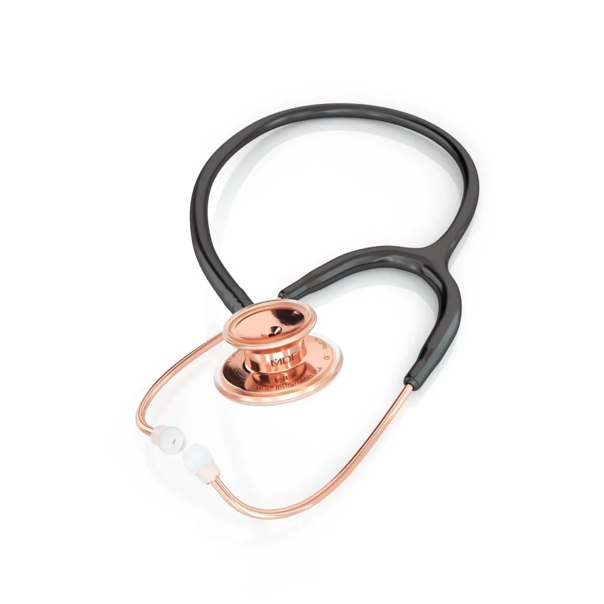 Mdf stethoscope: md one - black & rose gold